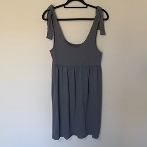 Wild Fable Sleeveless Tie-Strap Babydoll Textured Knit Dress